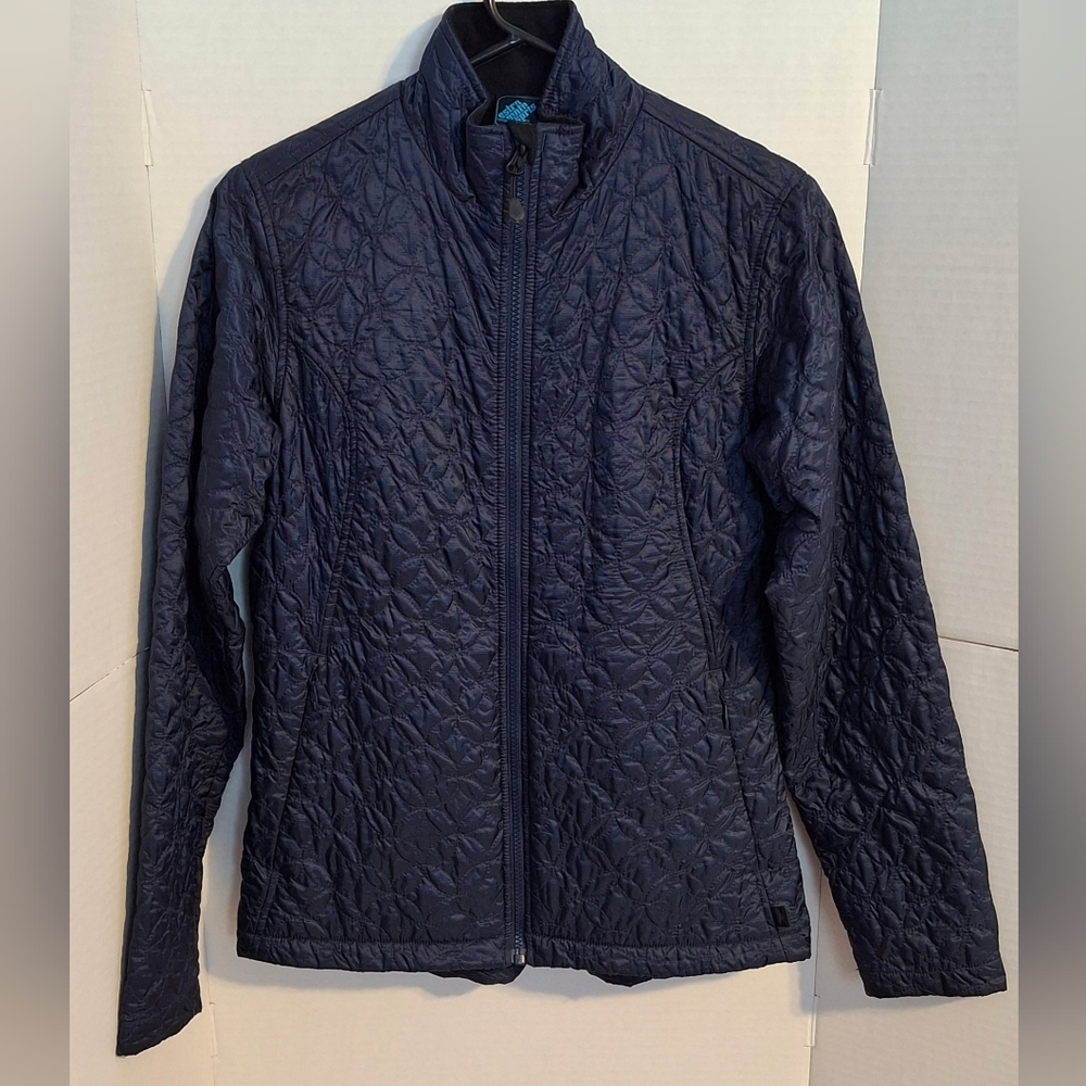 Eastern Mountain Sports Dark Blue Quilted Puffer Jacket